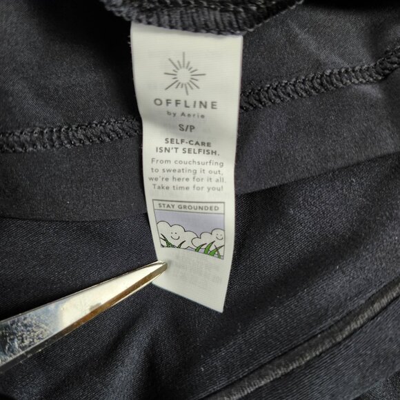 OFFLINE By Aerie Exercise Dress Size Small Black NWT - Picture 11 of 13